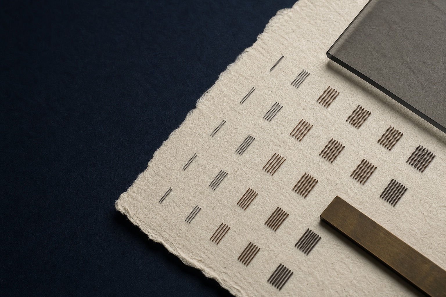 An editorial material study exploring density and spacing